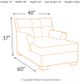 Signature Design by Ashley® Tibbee Slate Chaise-4