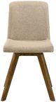 Armen Living Gina 5-Piece Sand/Walnut Dining Set-4