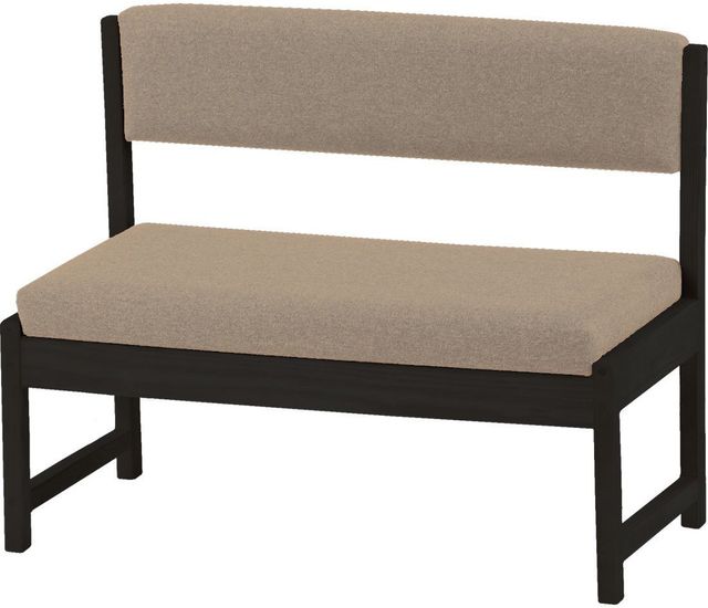 Crate Designs™ Furniture Espresso Bench with Back-0