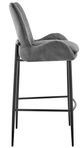 Armen Living Panama Charcoal 30" Bar Stool-1