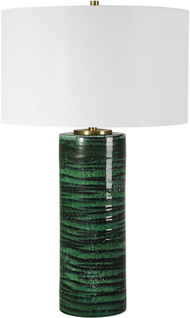 Uttermost® Galeno Emerald Green Table Lamp-0