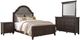 Liberty Furniture Paradise Valley 4-Piece Flax Tweed/Saddle Brown Queen Panel Bedroom Set-0