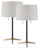 Renwil® Orono 2-Piece Matte Black Table Lamp Set-0