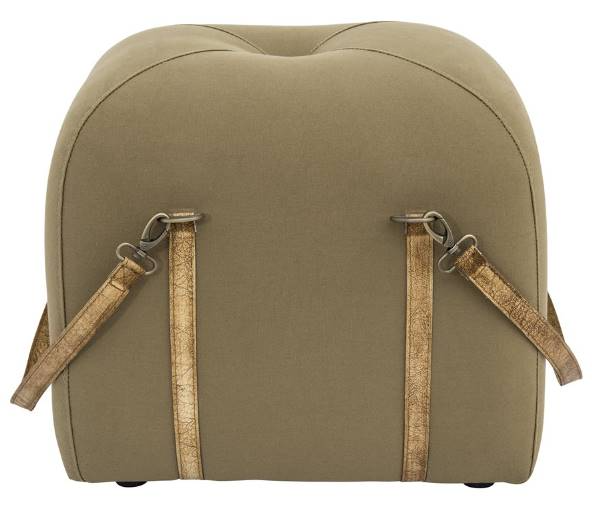 Yosemite Home Decor Avaya Pouf Ottoman - Thumbnail 3