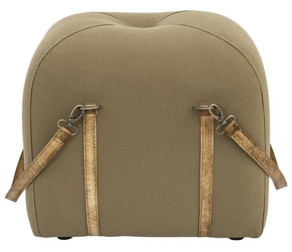 YHD Avaya Olive Pouf Ottoman-2
