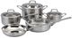 Kucht Professional Stainless Steel 10-Piece 3-Ply 10-Piece Cookware Set-0