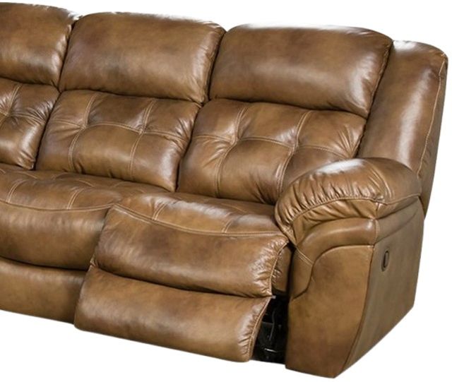 HomeStretch Cheyenne Saddle 3-Piece Power Reclining Sectional-3