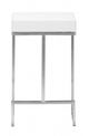 Zuo® Darwen White Counter Stool-1