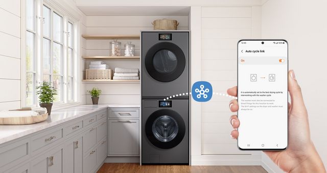 Samsung Dark Steel Laundry Pair-26