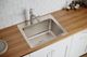 Elkay Lustertone® Classic Lustrous Satin 25" x 22" x 12-1/8" 3-Hole Single Bowl Drop-In Sink-2