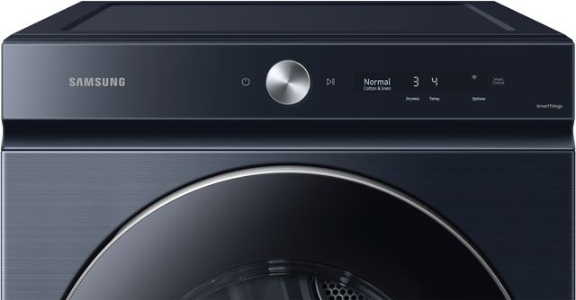 Samsung Bespoke Series Brushed Navy Front Load Washer & Electric Dryer Laundry Pair-5