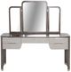 Michael Amini® Roxbury Park Brown/Slate Vanity Desk with Mirror-1