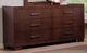 Coaster® Jessica 4-Piece Cappuccino California King Bookcase Bedroom Set-3