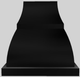 Vent-A-Hood® Designer Series 60" Black Island Range Hood-4