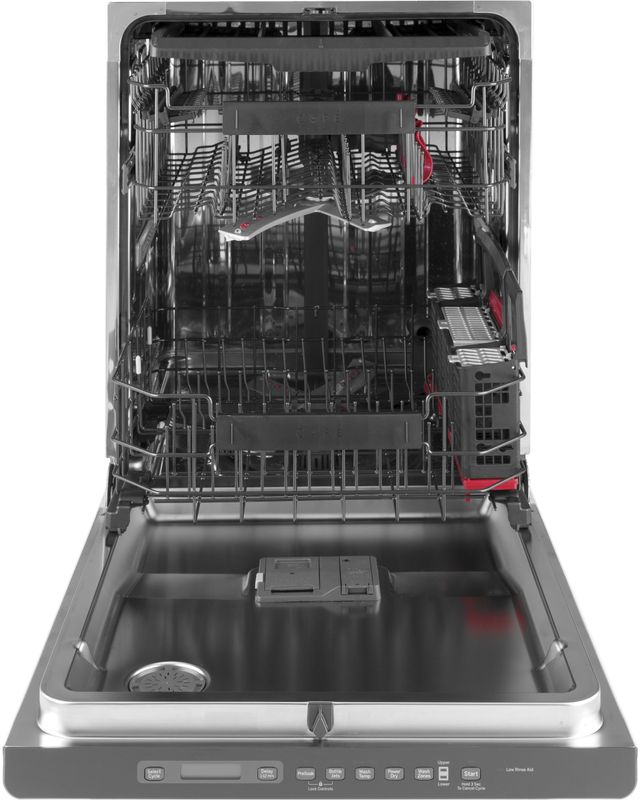 Café™ 24” Matte White Built In Dishwasher-1