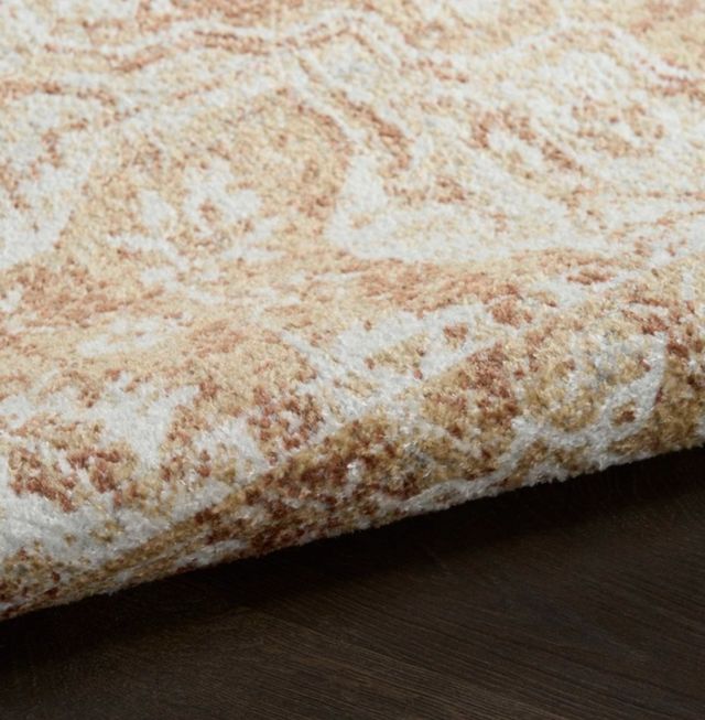 Nourison Home™ Astra Machine Washable Rust 5'x7' Area Rug-3