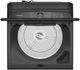 Whirlpool® 5.2 - 5.3 Cu. Ft. Volcano Black Removable Agitator Top Load Washer-1