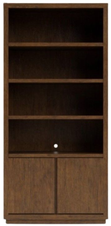 Riverside Furniture Westwood Whiskey Oak Bookcase-2