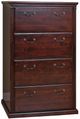 Martin Furniture Huntington Vibrant Cherry 4-Drawer Lateral File Cabinet-0