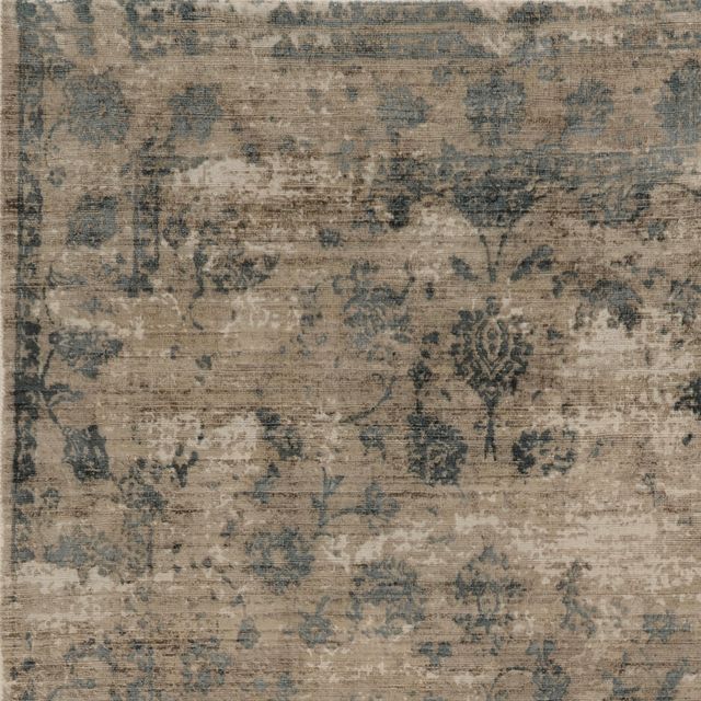 KAS Rugs Indulge 805 Sand/Blue Elegance 5'x7' Rug-3
