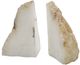 A & B Home White Quartz Bookends-0
