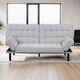 Furniture of America® Bellevue Light Gray Sofa-5