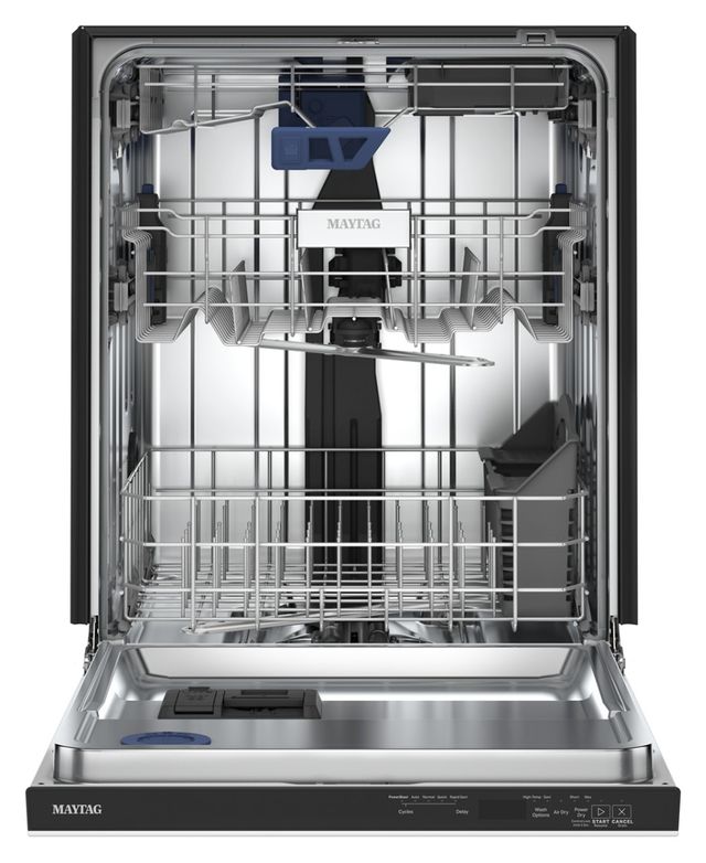 Maytag® 24" White Top Control Built-In Dishwasher with PowerBlast® Cycle and PowerDry-2