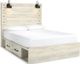 Signature Design by Ashley® Cambeck 2-Piece Whitewash Queen Panel Bed Set-1