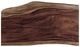 Fairfield® Live Edge Heritage 54" Waterfall Desk with Square Base-4