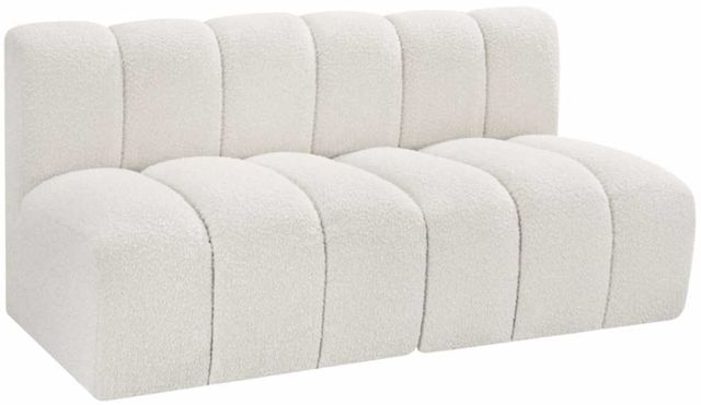 Meridian Furniture Arc 2-Piece Cream Modular Sectional-0