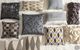 Harp & Finial® Reed Ivory Felt Petals Pillow-3