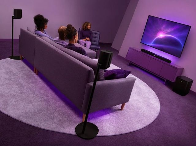 Bose® Lifestyle Black Floor Stand-2
