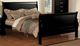 ACME Furniture Louis Philippe III Black Eastern King Sleigh Bed-0