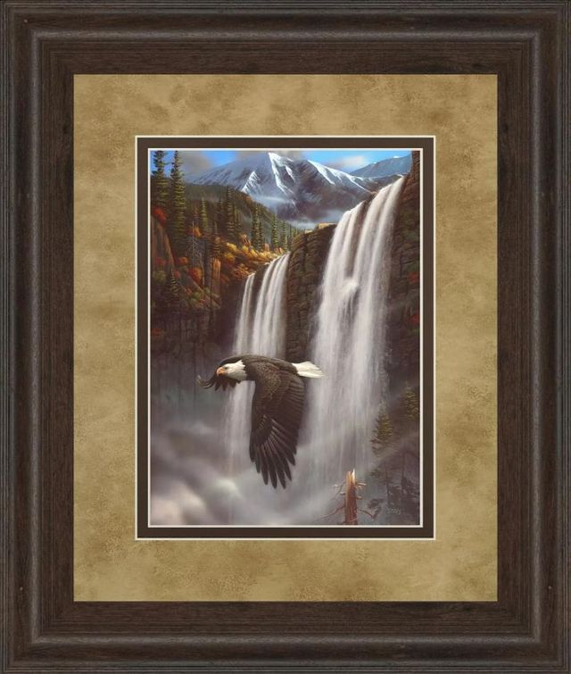 Classy Art Eagle Portrait I by Leo Stans Wall Art-0