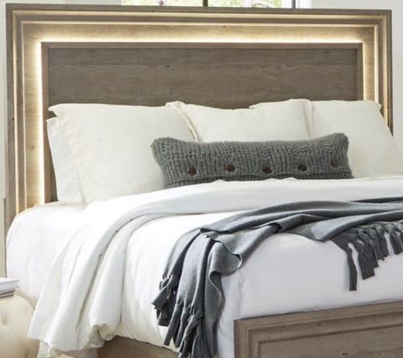 Liberty Furniture Horizons Greystone Queen Panel Bed-2