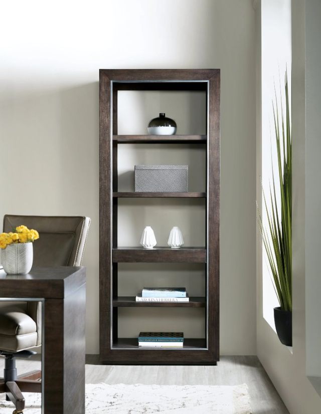 Hooker® Furniture House Blend Work Your Way Dark Roast Etagere-1