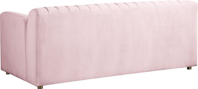 Meridian Furniture Naya Pink Velvet Loveseat-2