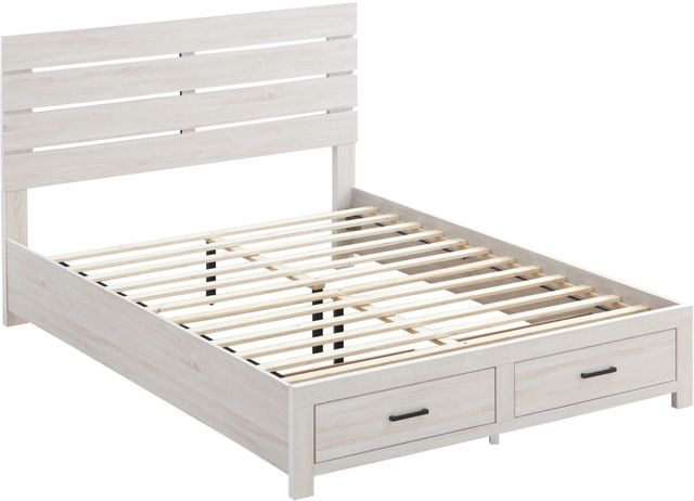 Coaster® Brantford Coastal White Queen Storage Bed-1