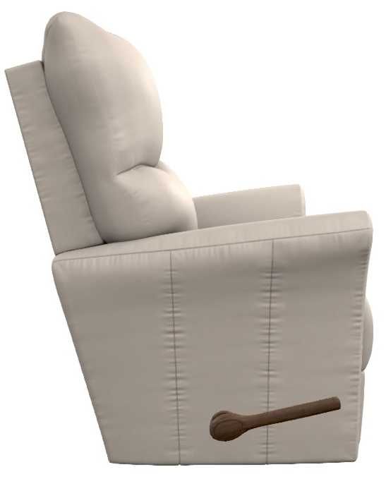 La-Z-Boy® Rowan Oyster Leather Manual Wall Recliner-3