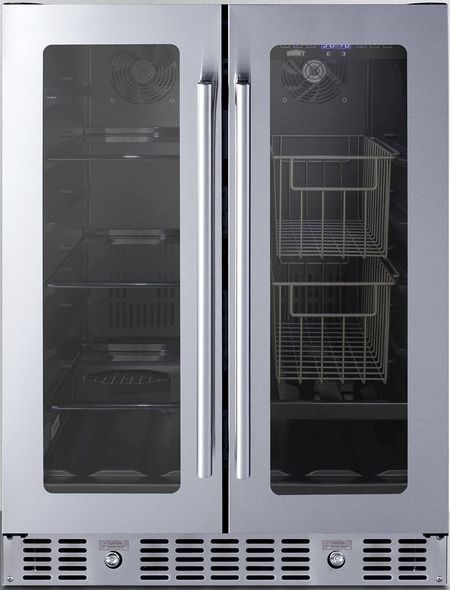 Summit® 4.6 Cu. Ft. Stainless Steel Beverage Center-0