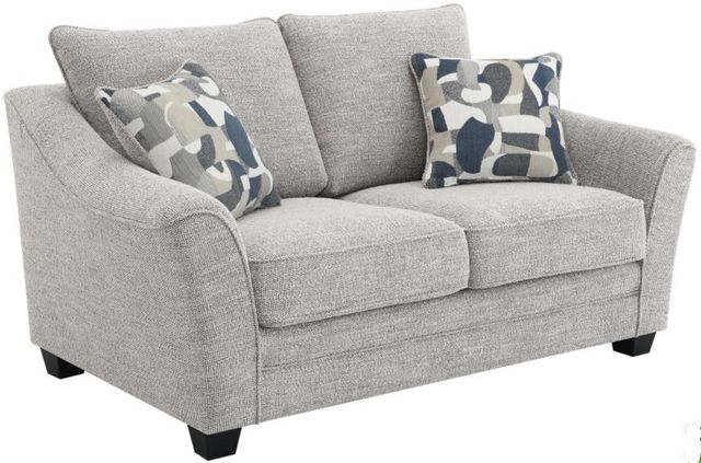 Coaster® Tomkins Light Gray Boucle Upholstered Sofa Loveseat-0