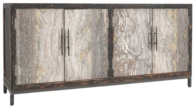 Classic Home Lisbon Gray/Weathered Black Sideboard-0