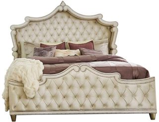 Coaster® Antonella Champagne Eastern King Panel Bed