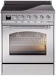 Ilve® Nostalgie II Series 30" Stainless Steel Pro Style Induction Range-0