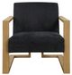 Uttermost® Suspend Midnight Blue Accent Chair-3