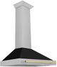 ZLINE Autograph Edition 36" Black Matte Wall Mounted Range Hood-2