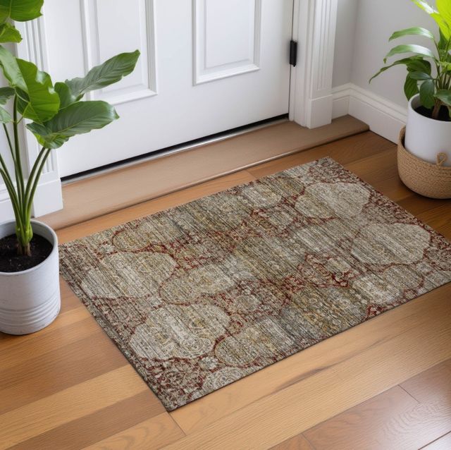 Dalyn™ Rug Company Aristo AR8 Burgundy 5'x8' Area Rug-2