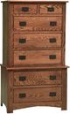 Country Classic Collection Customizable Mission Chest on Chest-0