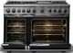 Viking® 7 Series 48'' Onyx Pro Style Dual Fuel Range with Griddle-1