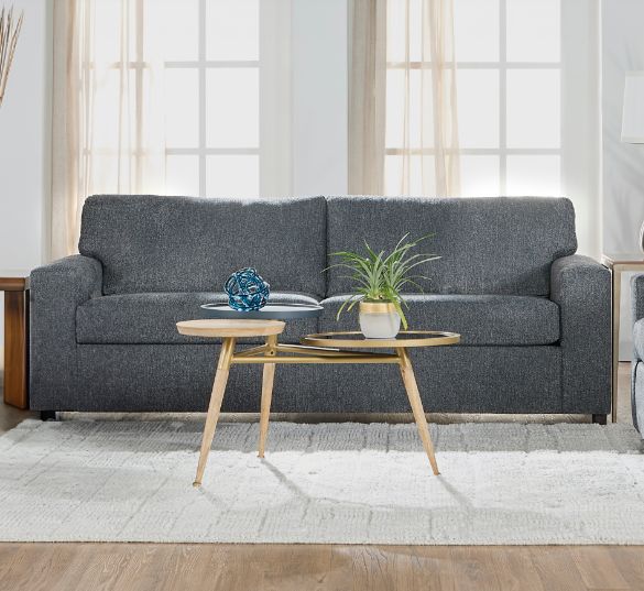 New Classic® Home Furnishings Kylo Ash Gray Sofa-1